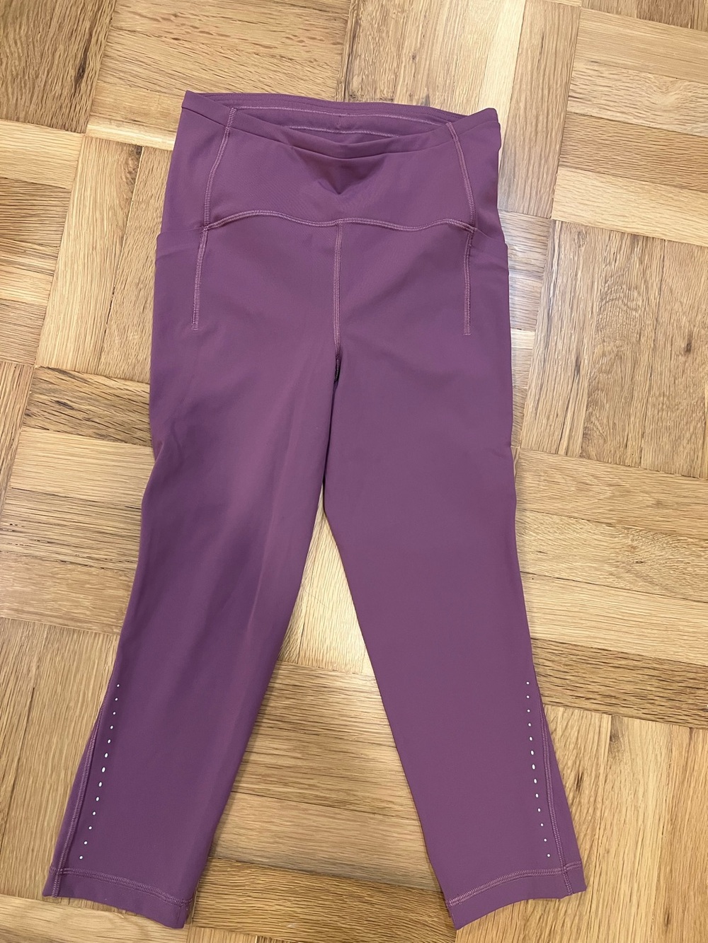 lululemon athletica Purple Capri Leggings